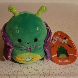 NWT‼️ Squishmallows - Tortellini the Alien - Halloween 2024 Collection - 4"